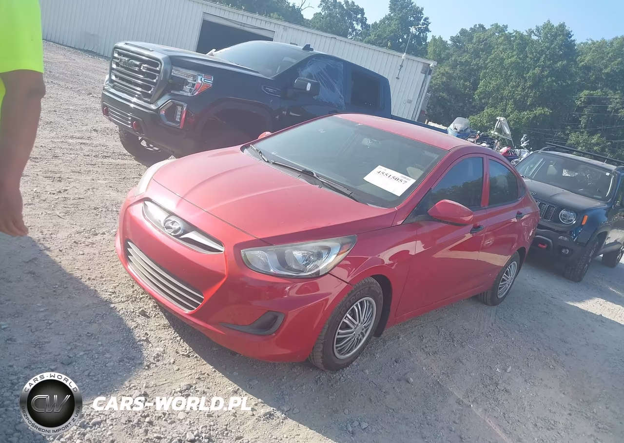 2013 Hyundai Accent Gls VIN:KMHCT4AE1DU574073 - 2