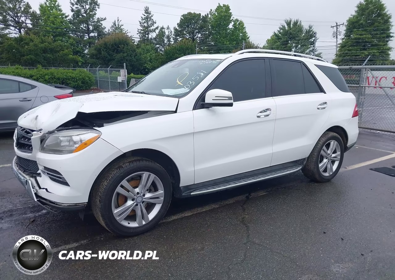 2015 Mercedes-Benz Ml 350 VIN:4JGDA5JB4FA603561 - 2