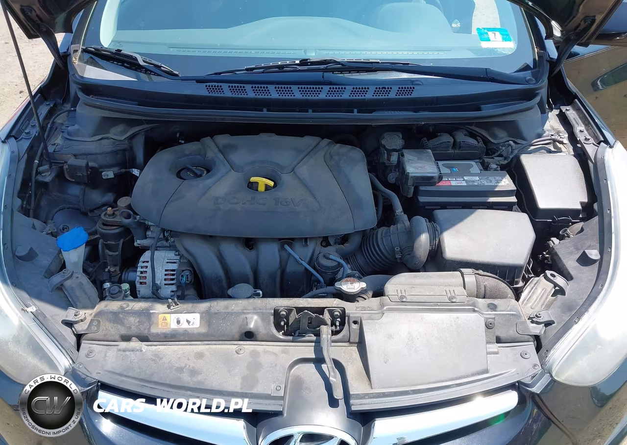 2014 Hyundai Elantra Se VIN:5NPDH4AE1EH545436 - 10