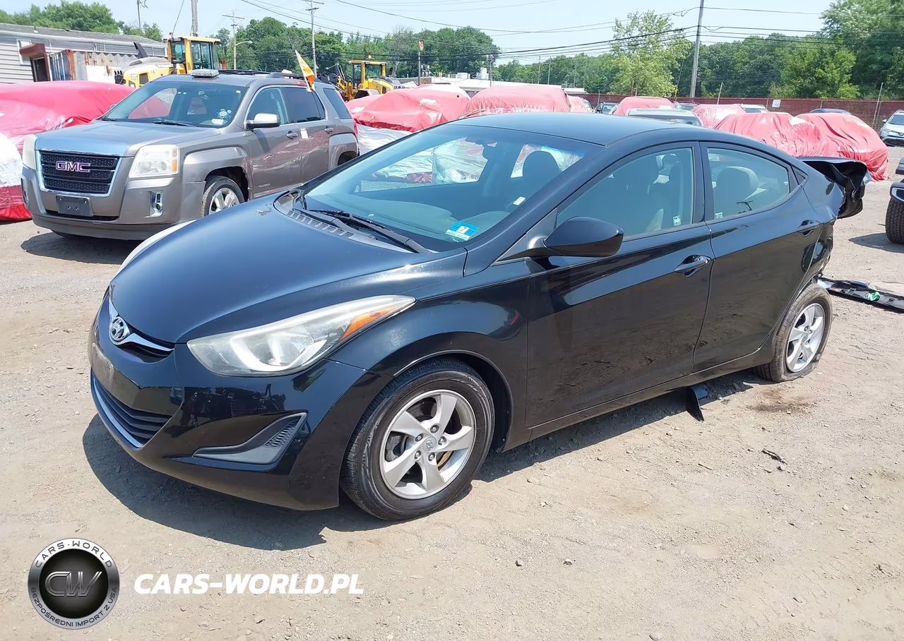 2014 Hyundai Elantra Se VIN:5NPDH4AE1EH545436 - 2