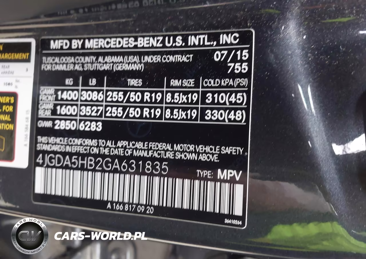 2016 Mercedes-Benz Gle 350 4Matic VIN:4JGDA5HB2GA631835 - 9