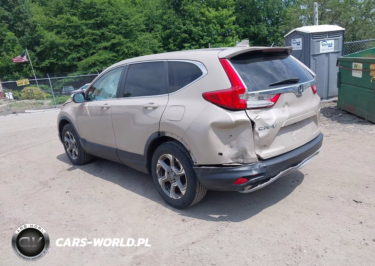 2017 Honda Cr-V Ex-L-Ex-L Navi VIN:5J6RW2H8XHL030302 - 3
