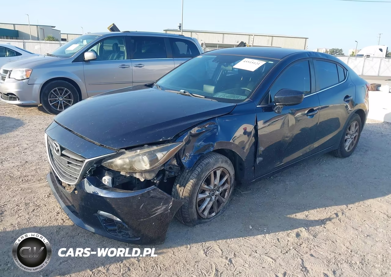 2016 Mazda Mazda3 I Sport VIN:JM1BM1U75G1348794 - 2