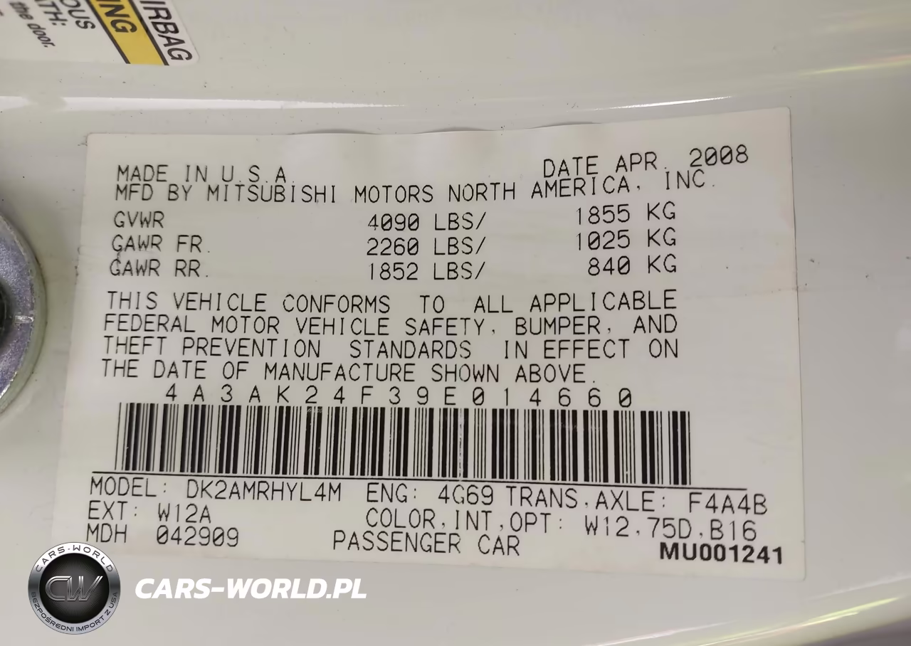 2009 Mitsubishi Eclipse Gs VIN:4A3AK24F39E014660 - 9