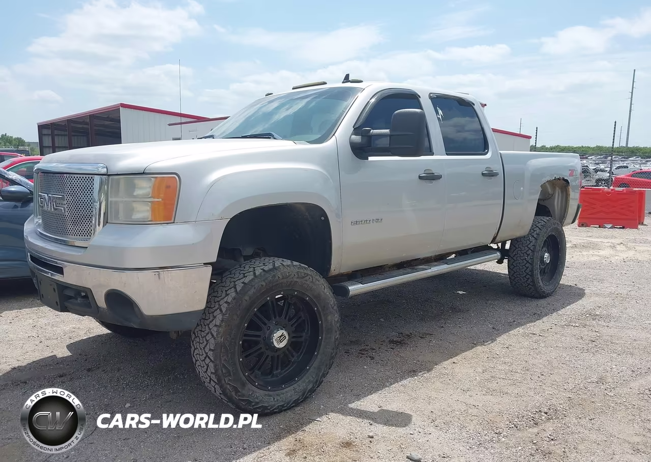 2010 GMC Sierra 2500Hd Sle VIN:1GT4K0BG4AF136555 - 2