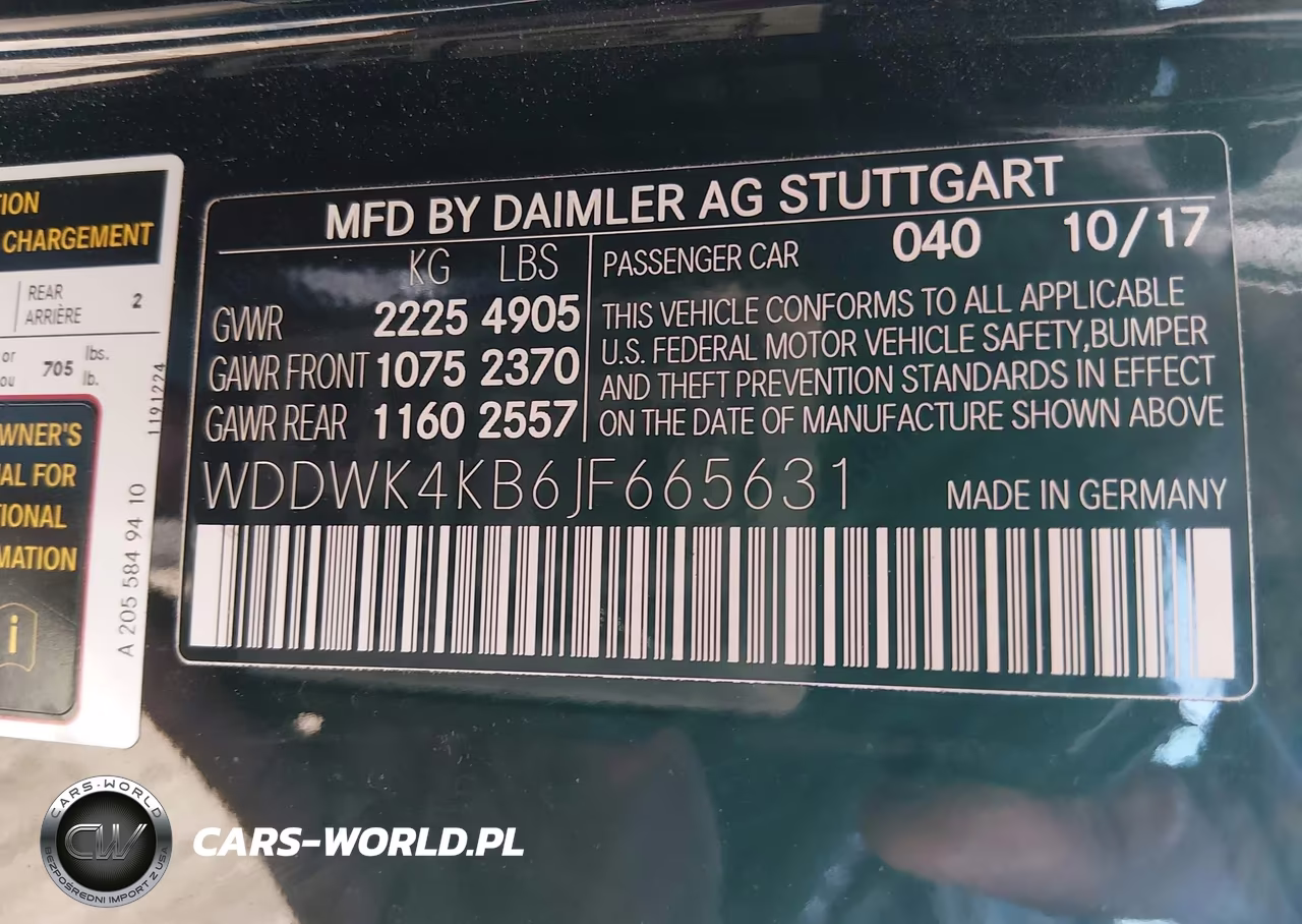 2018 Mercedes-Benz C 300 4Matic VIN:WDDWK4KB6JF665631 - 9