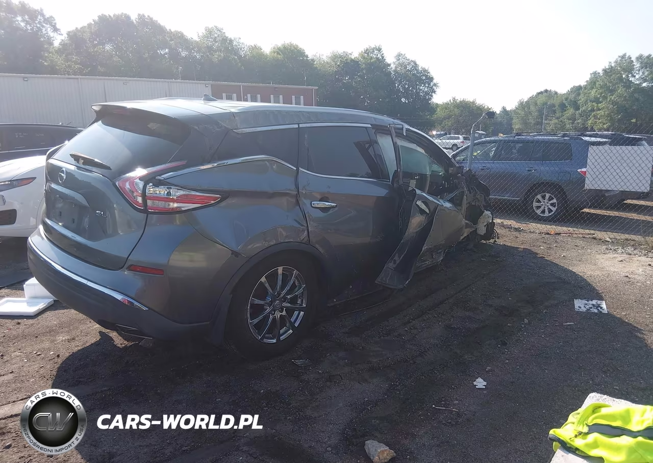 2015 Nissan Murano Sl VIN:5N1AZ2MG4FN292076 - 4