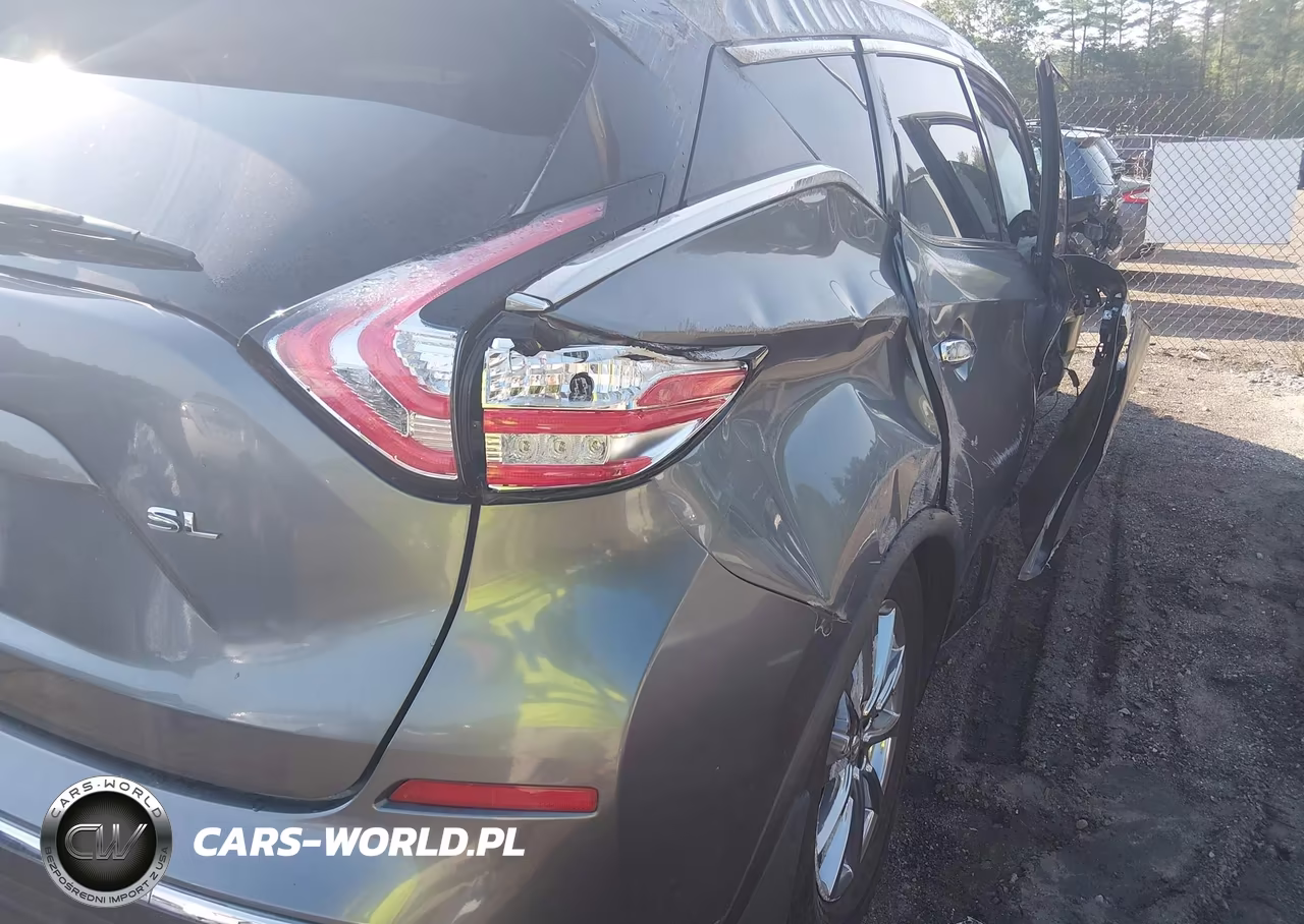 2015 Nissan Murano Sl VIN:5N1AZ2MG4FN292076 - 6