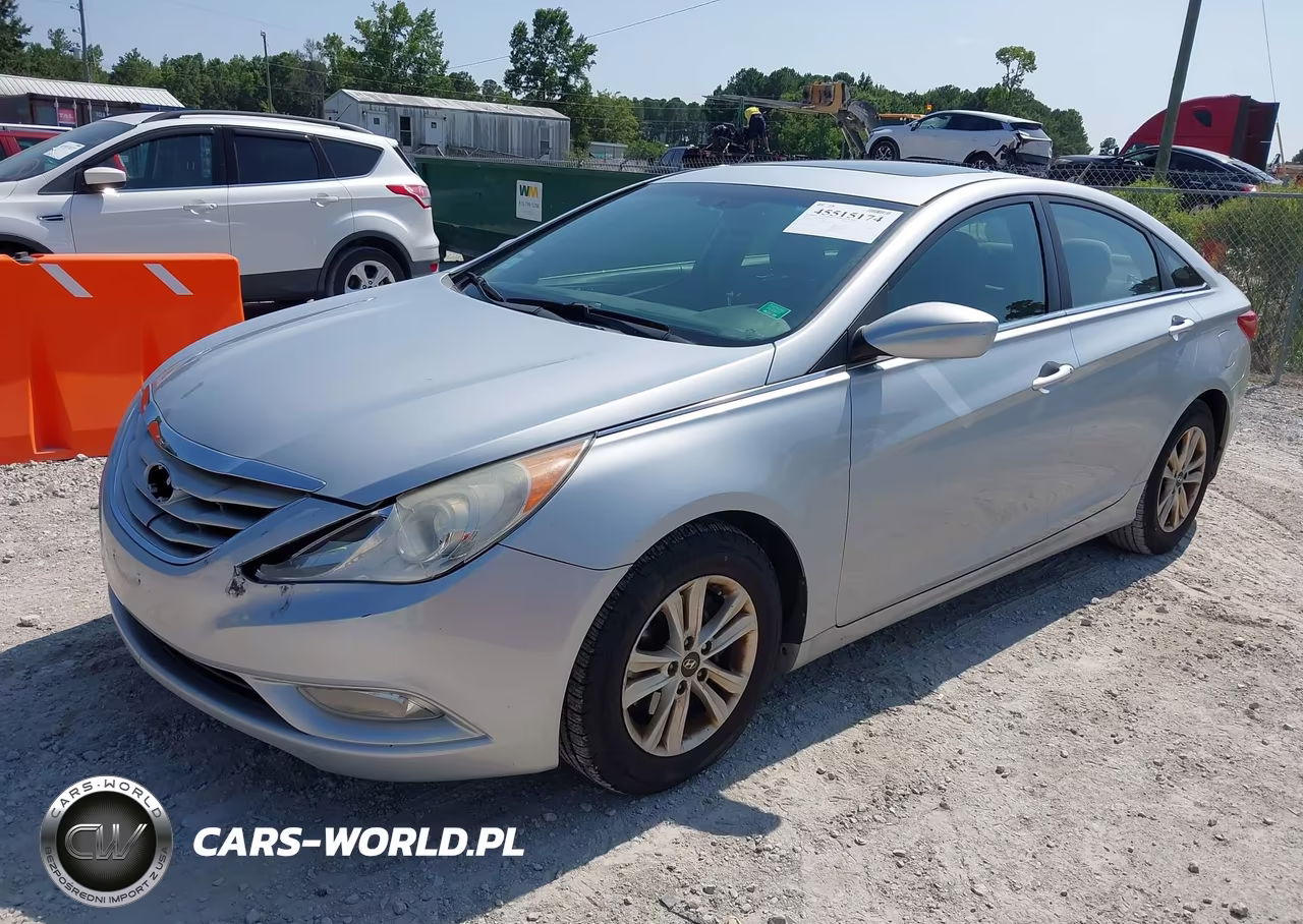 2013 Hyundai Sonata Gls VIN:5NPEB4AC1DH739841 - 2