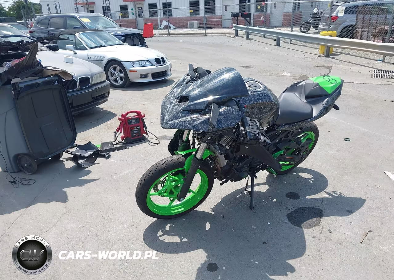 2024 Kawasaki Ex500 A-B VIN:ML5EXGJ10RDA27638 - 2
