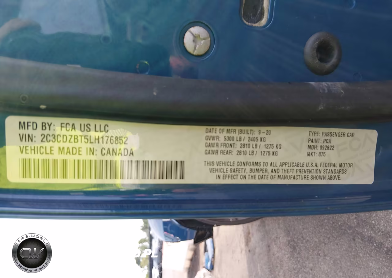 2020 Dodge Challenger R-T VIN:2C3CDZBT5LH176852 - 9