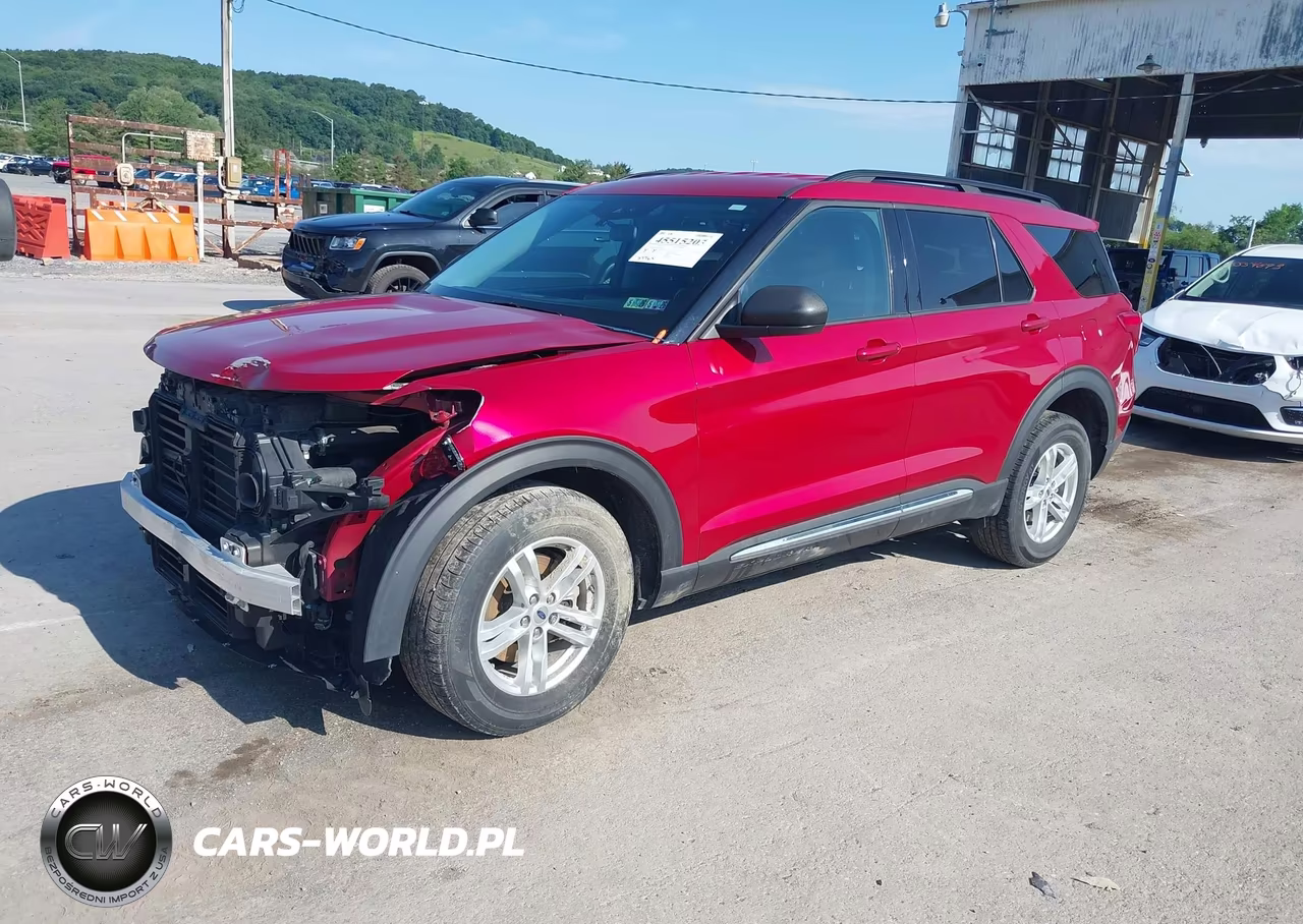 2022 Ford Explorer Xlt VIN:1FMSK8DH5NGB59186 - 2