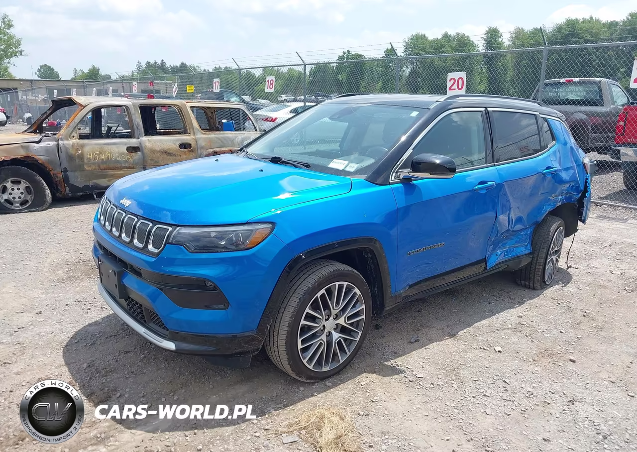 2022 Jeep Compass Limited 4X4 VIN:3C4NJDCB6NT187164 - 2