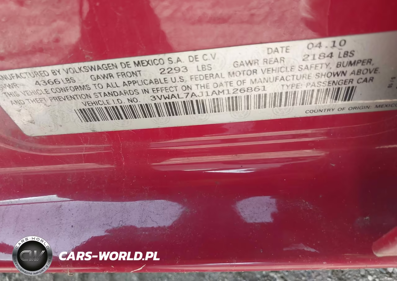 2010 Volkswagen Jetta Tdi VIN:3VWAL7AJ1AM126861 - 9