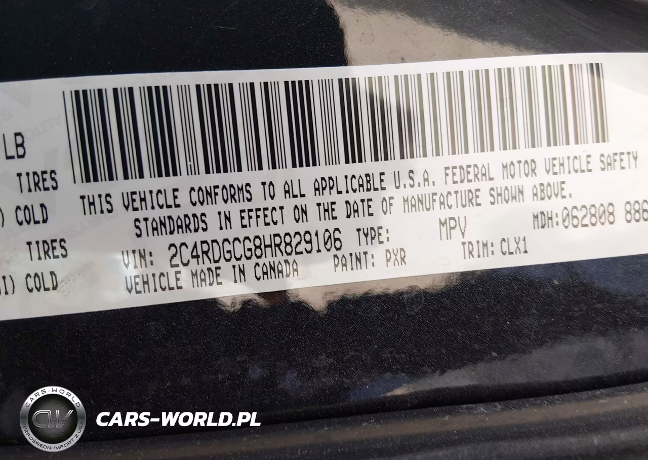 2017 Dodge Grand Caravan Sxt VIN:2C4RDGCG8HR829106 - 9