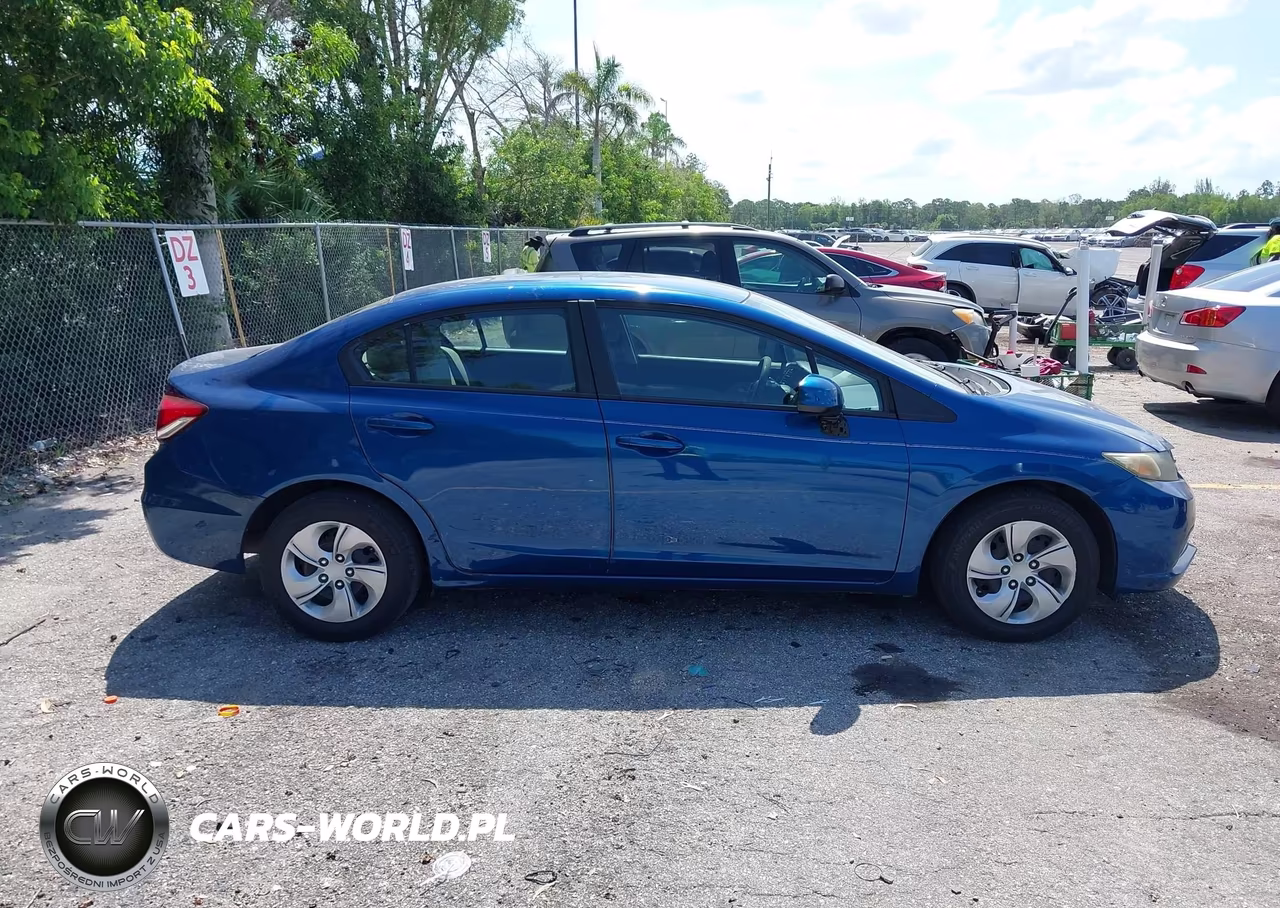 2013 Honda Civic Lx VIN:19XFB2F56DE029406 - 13