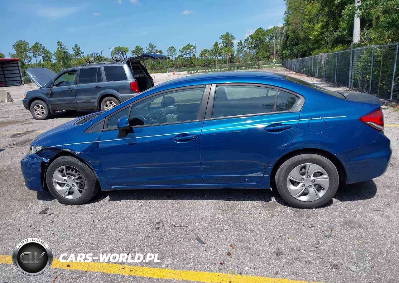 2013 Honda Civic Lx VIN:19XFB2F56DE029406 - 14