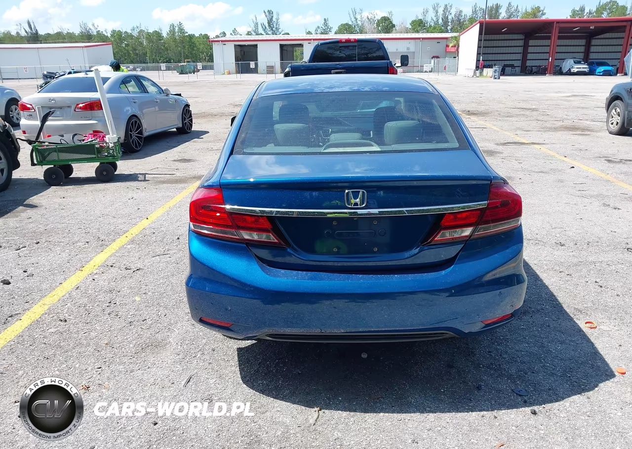 2013 Honda Civic Lx VIN:19XFB2F56DE029406 - 16