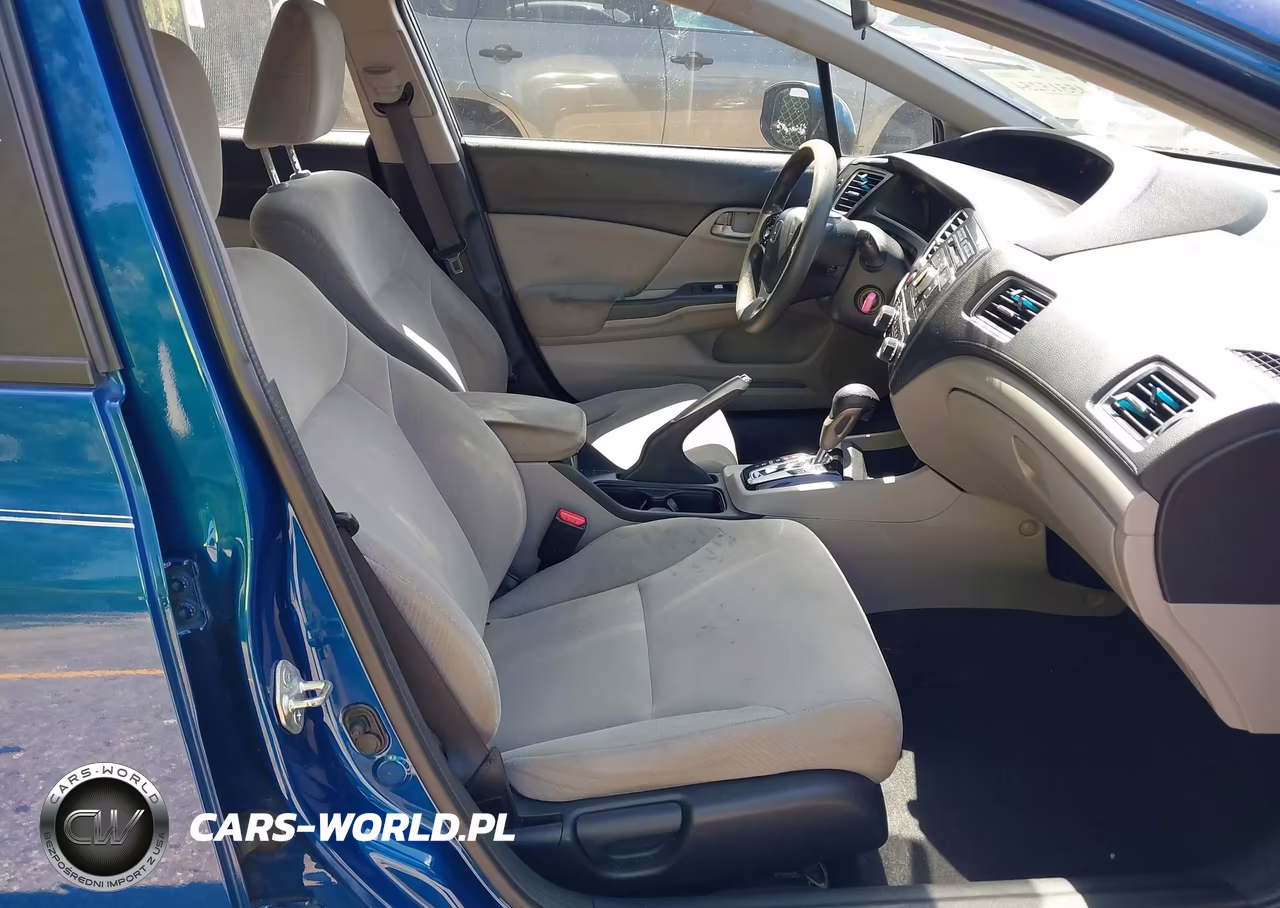 2013 Honda Civic Lx VIN:19XFB2F56DE029406 - 5