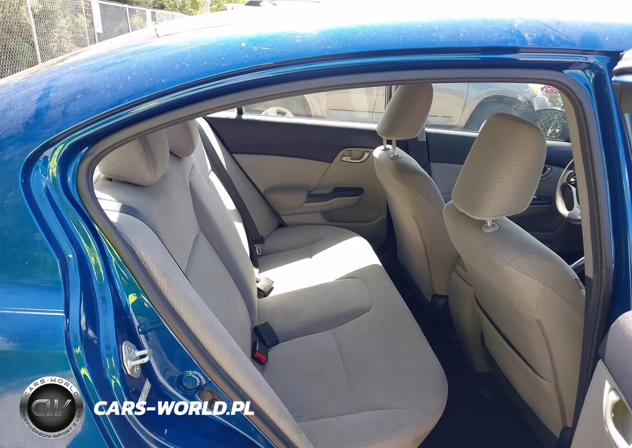 2013 Honda Civic Lx VIN:19XFB2F56DE029406 - 8