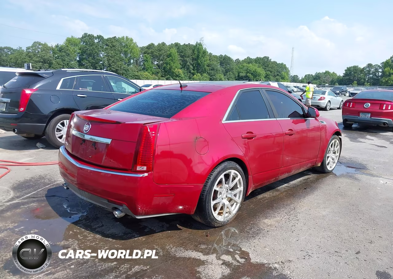 2008 Cadillac Cts Rwd W-1Sa VIN:1G6DJ577080140899 - 4