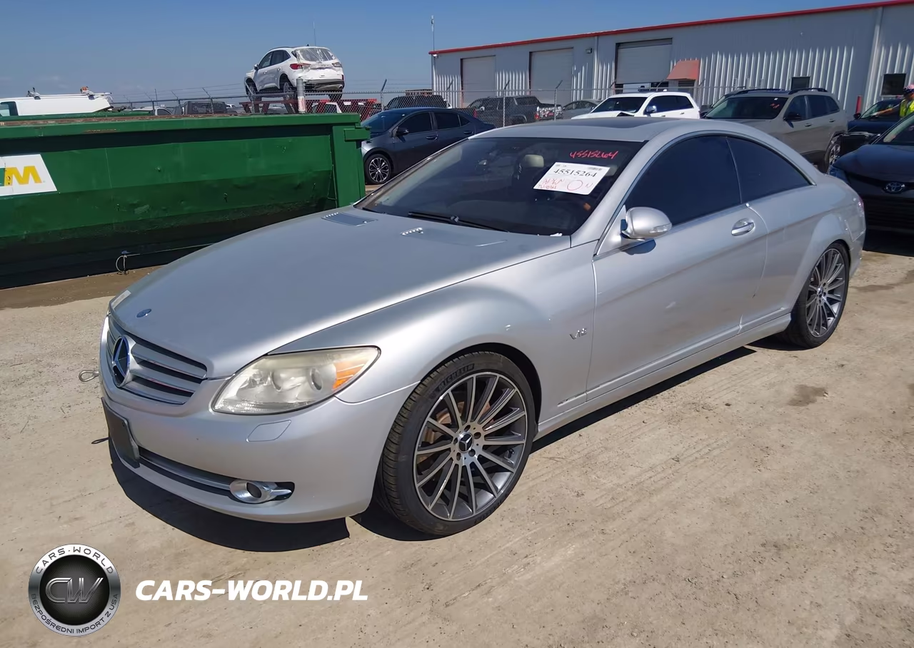 2007 Mercedes-Benz Cl 600 VIN:WDDEJ76X57A003292 - 2