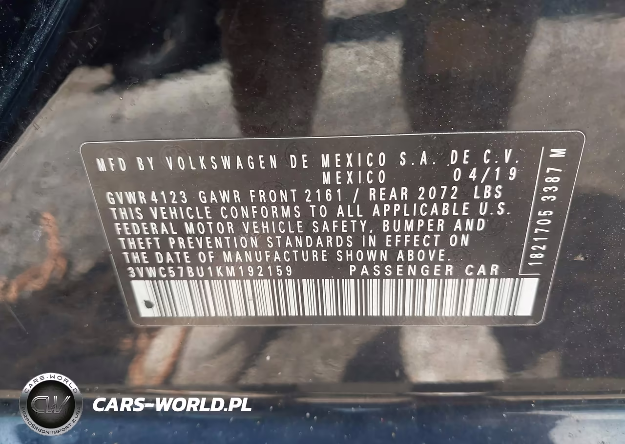 2019 Volkswagen Jetta 1.4T R-Line-1.4T S-1.4T Se VIN:3VWC57BU1KM192159 - 9