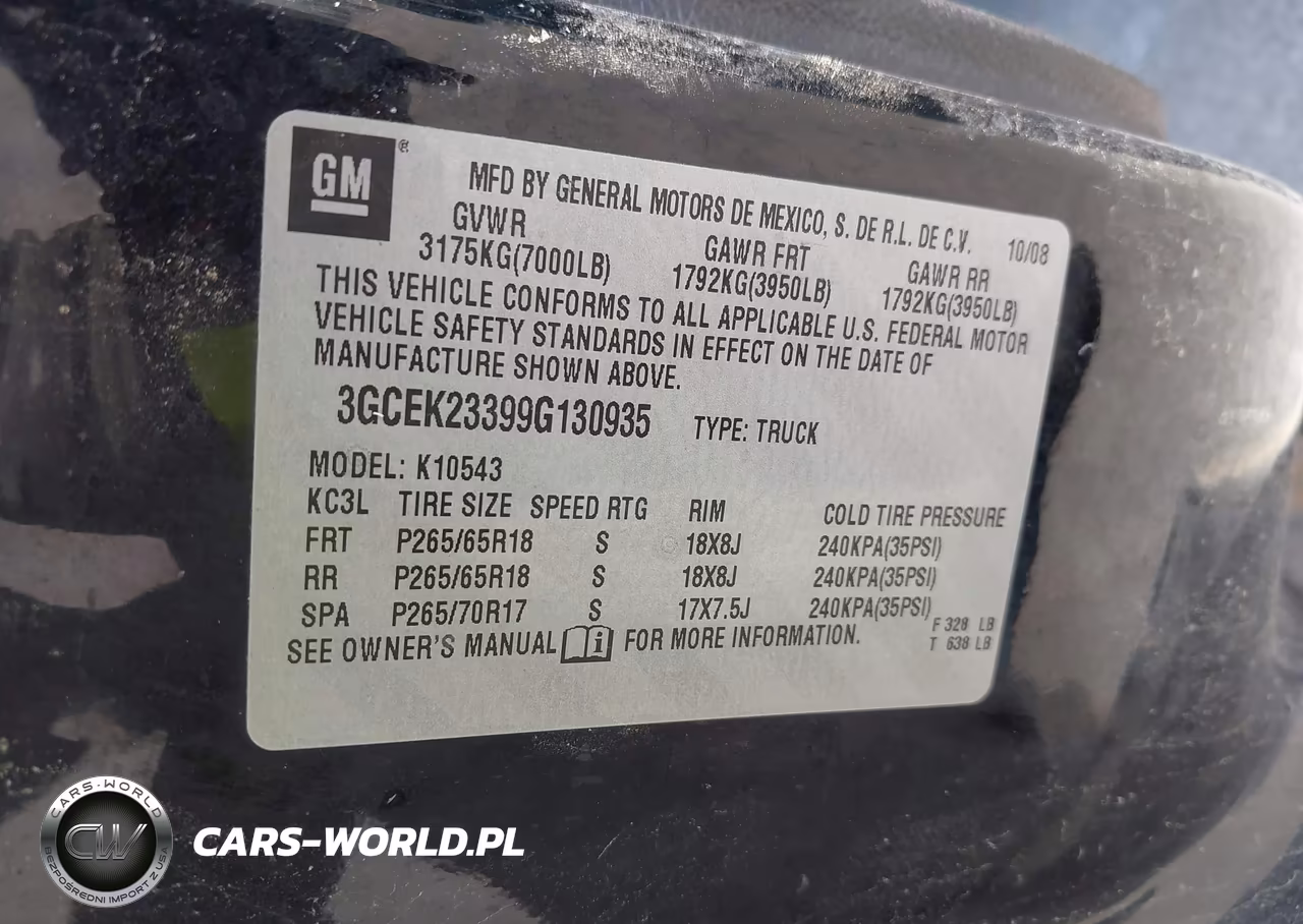 2009 Chevrolet Silverado 1500 Lt VIN:3GCEK23399G130935 - 9