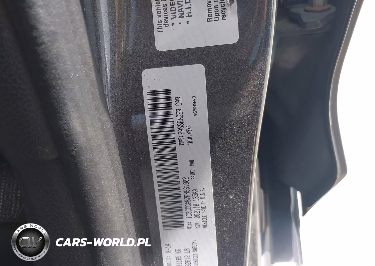 2015 Chrysler 200 Limited VIN:1C3CCCAB7FN561902 - 9