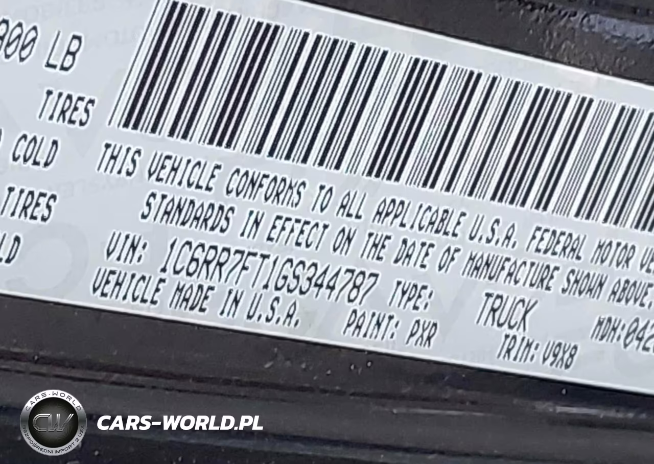 2016 Ram 1500 Express VIN:1C6RR7FT1GS344787 - 9