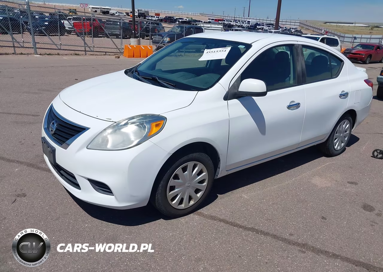 2014 Nissan Versa 1.6 Sv VIN:3N1CN7AP0EL812494 - 2