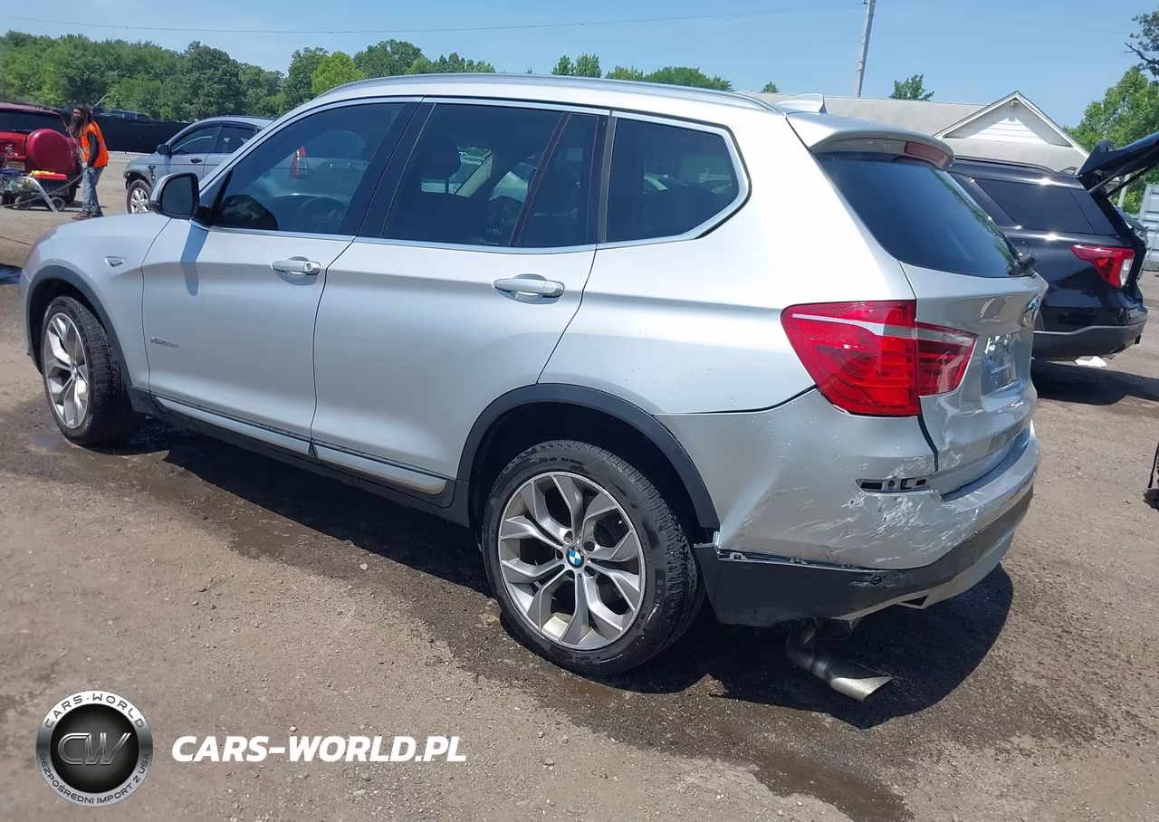 2016 BMW X3 xDrive28D VIN:5UXWY3C56G0N86885 - 3