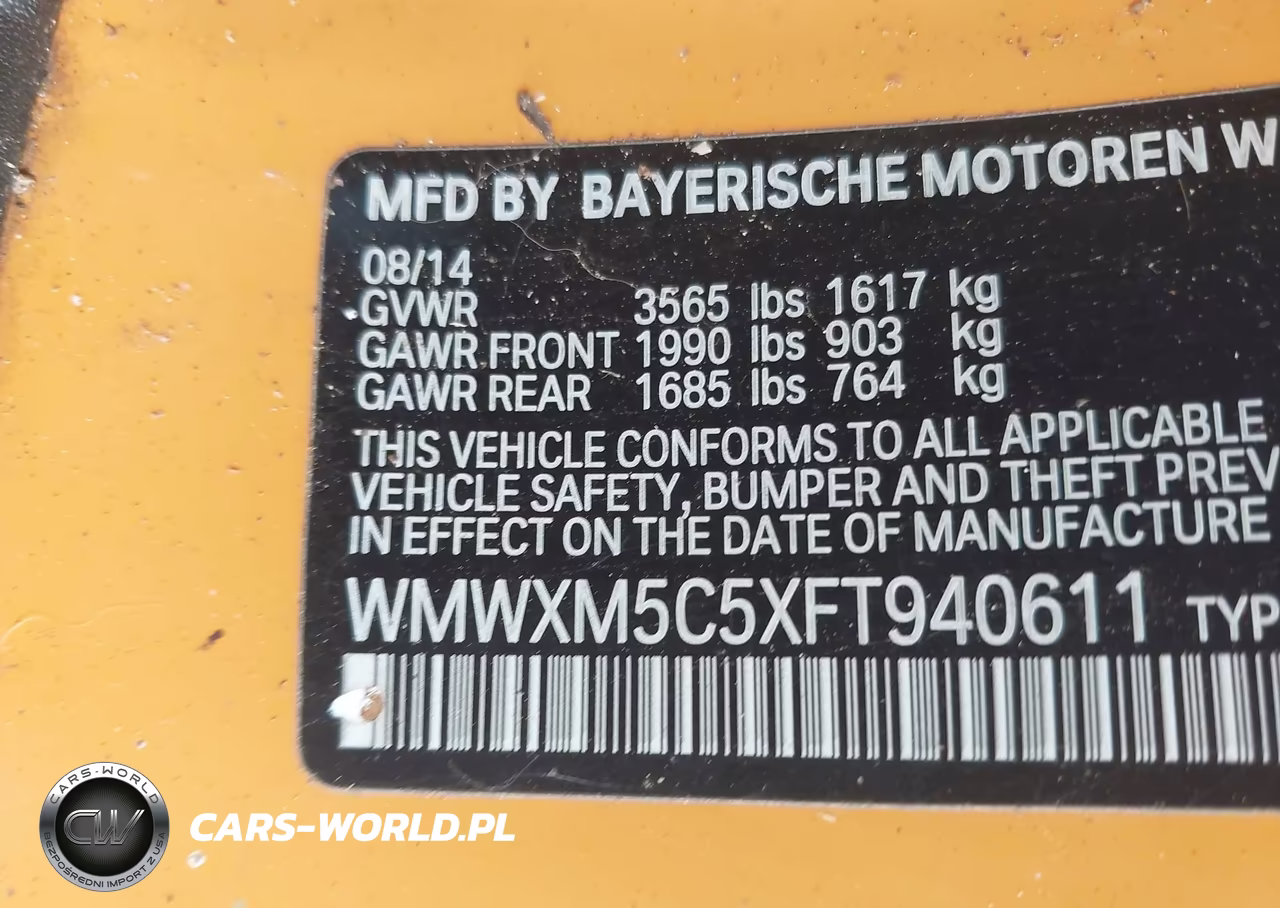 2015 Mini Hardtop Cooper VIN:WMWXM5C5XFT940611 - 9