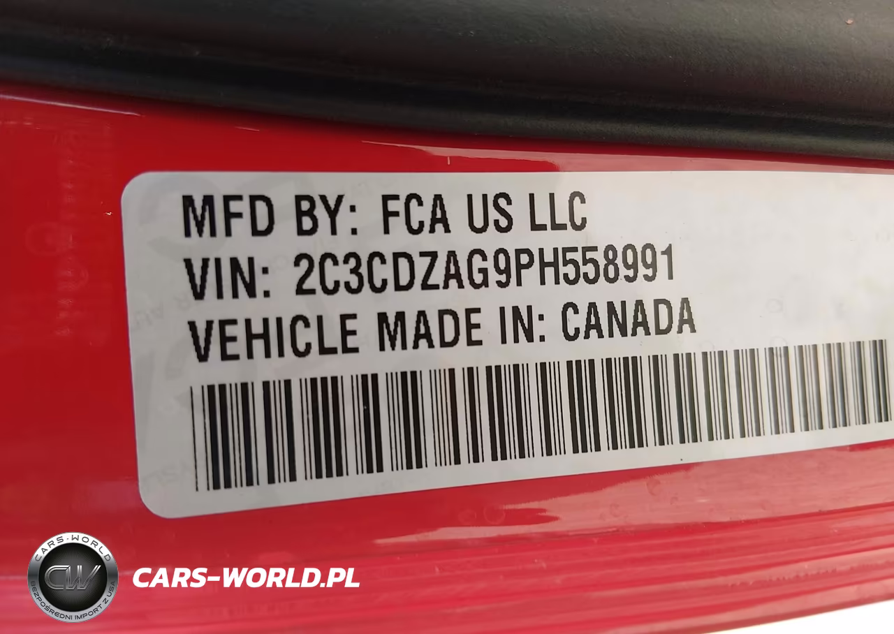 2023 Dodge Challenger Sxt VIN:2C3CDZAG9PH558991 - 9