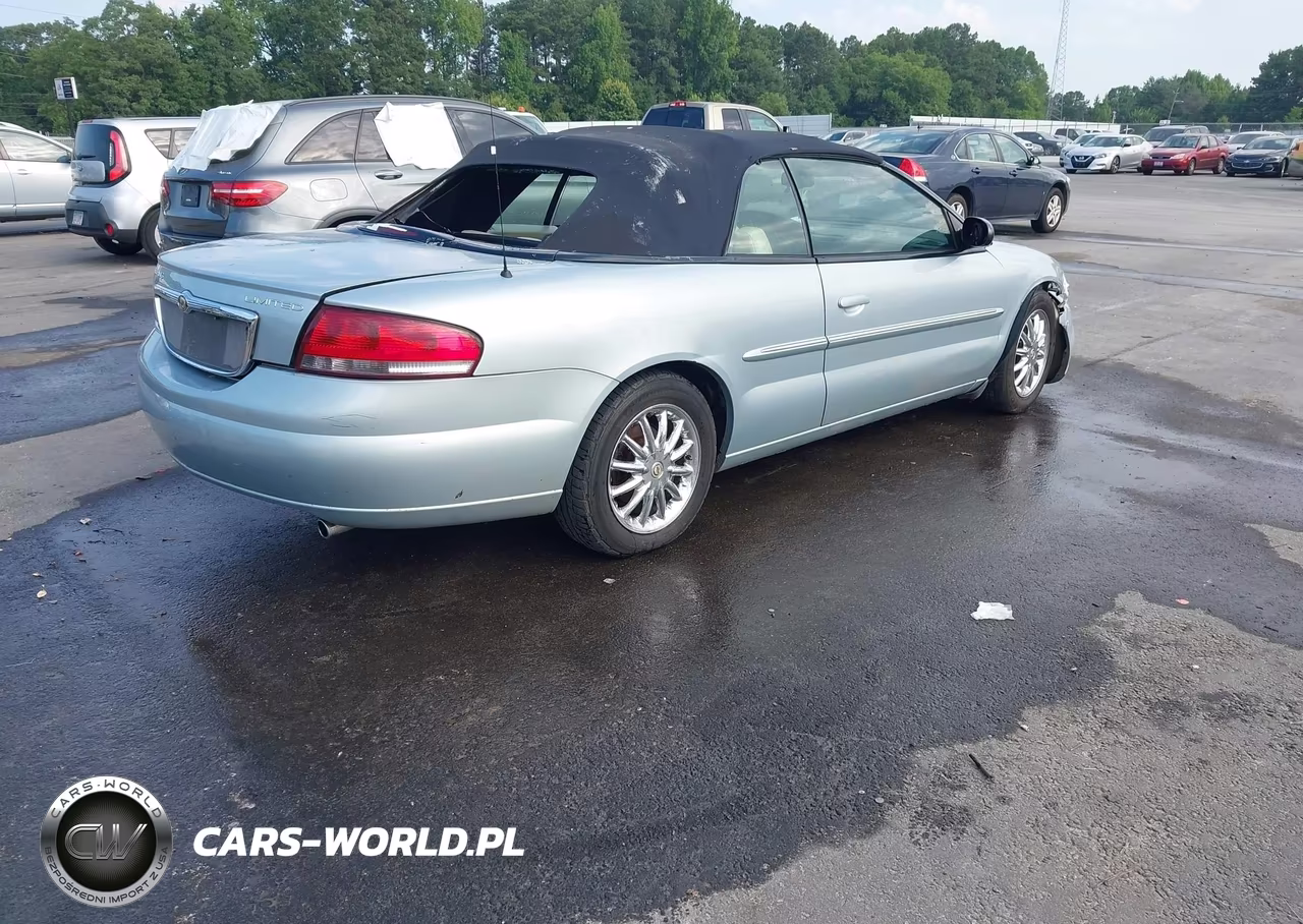 2003 Chrysler Sebring Limited VIN:1C3EL65R83N524872 - 4