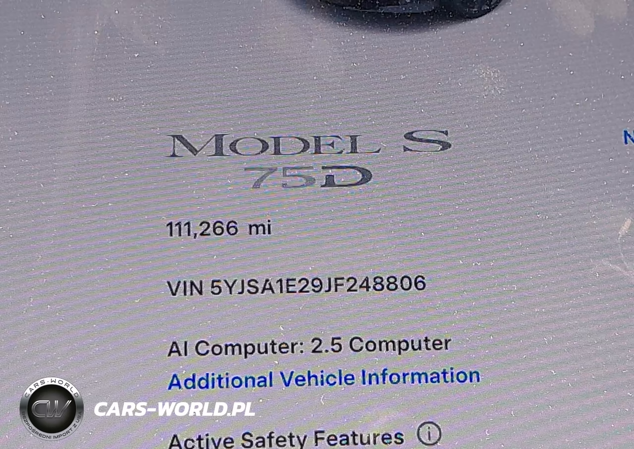 2018 Tesla Model S 100D-75D-P100D VIN:5YJSA1E29JF248806 - 15