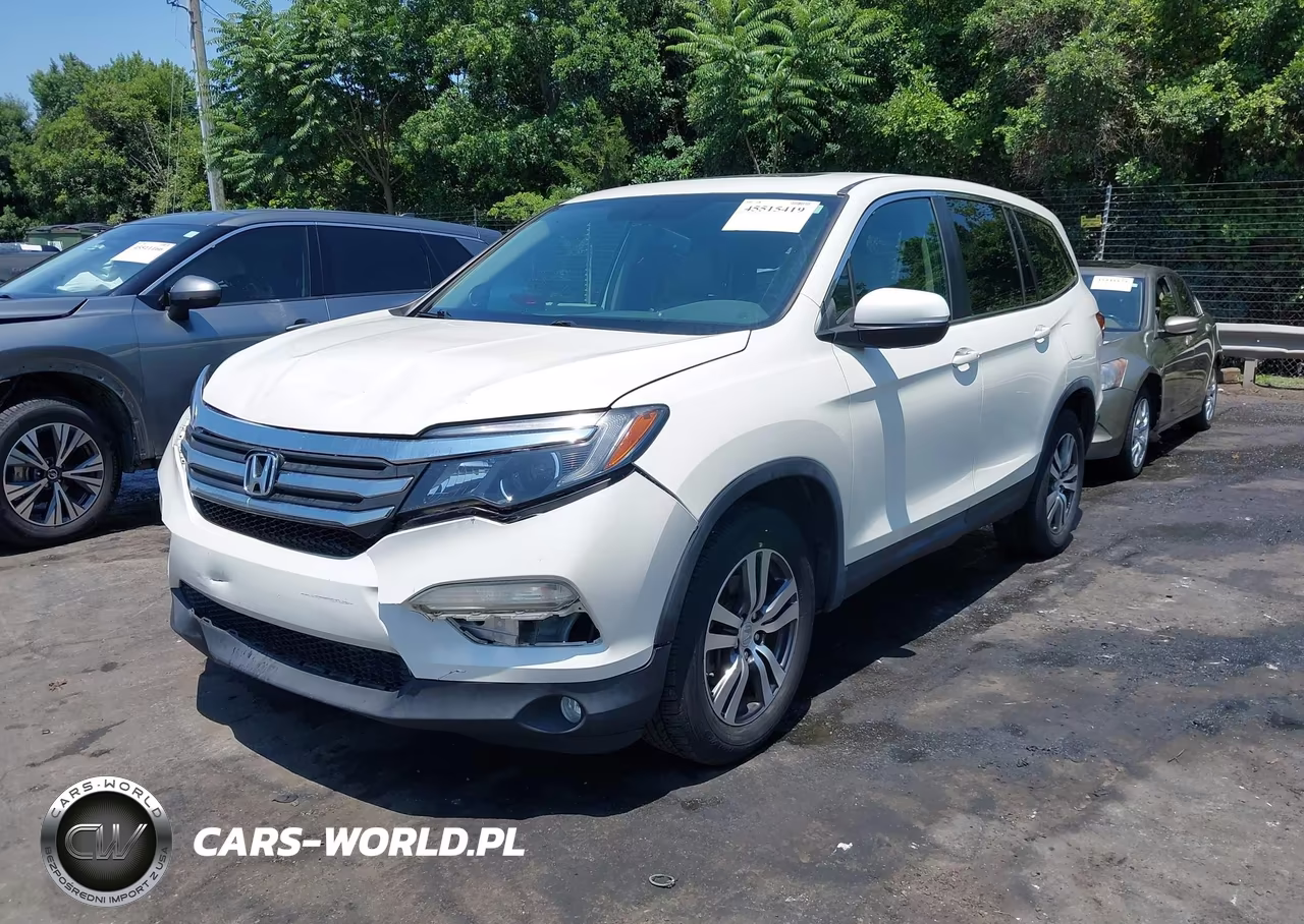 2016 Honda Pilot Ex-L VIN:5FNYF6H82GB040557 - 2