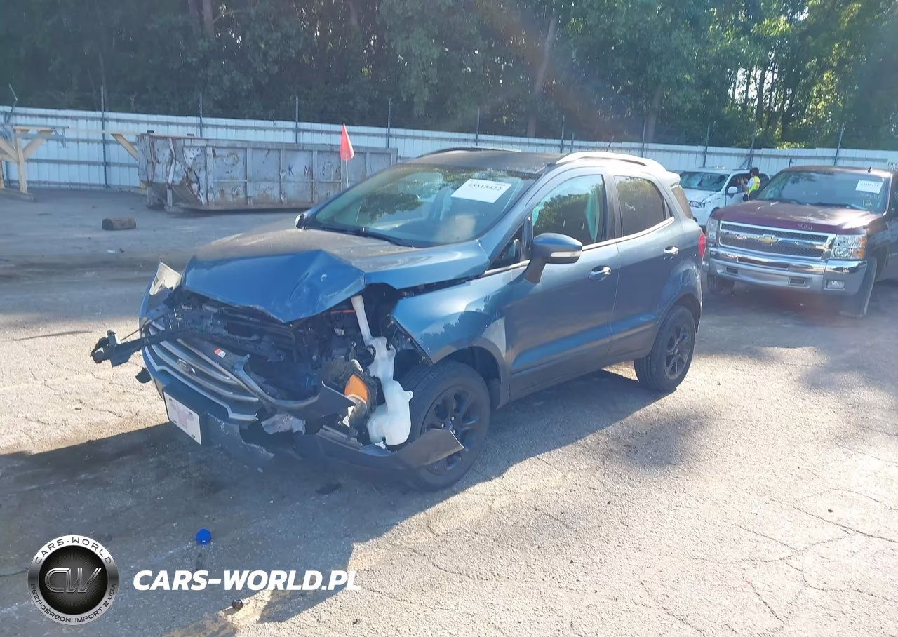 2021 Ford Ecosport Se VIN:MAJ6S3GL4MC435703 - 2