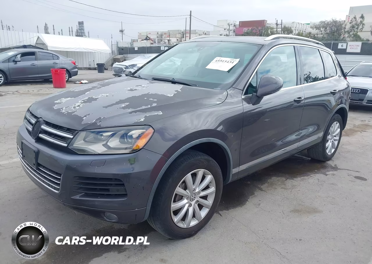 2012 Volkswagen Touareg Vr6 Sport VIN:WVGFF9BP3CD004088 - 2