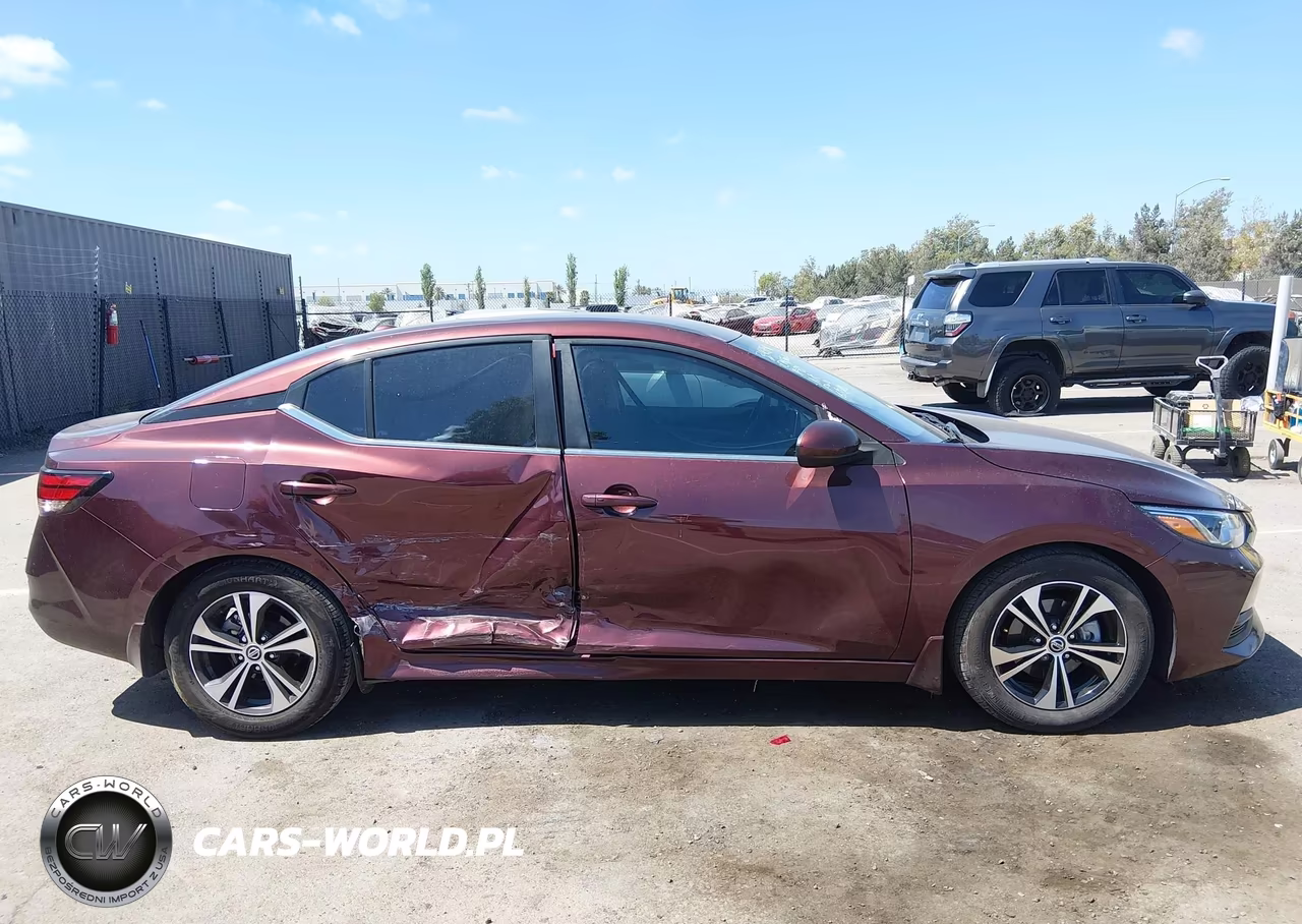 2022 Nissan Sentra Sv Xtronic Cvt VIN:3N1AB8CV1NY228724 - 13