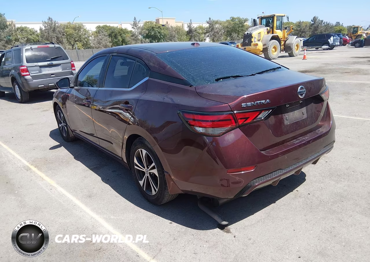 2022 Nissan Sentra Sv Xtronic Cvt VIN:3N1AB8CV1NY228724 - 3