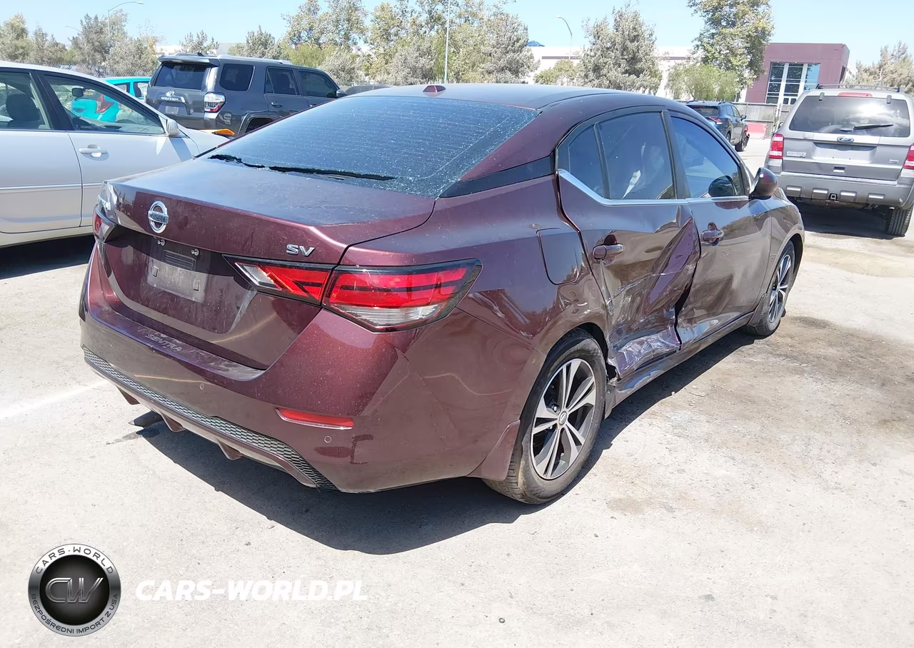 2022 Nissan Sentra Sv Xtronic Cvt VIN:3N1AB8CV1NY228724 - 4
