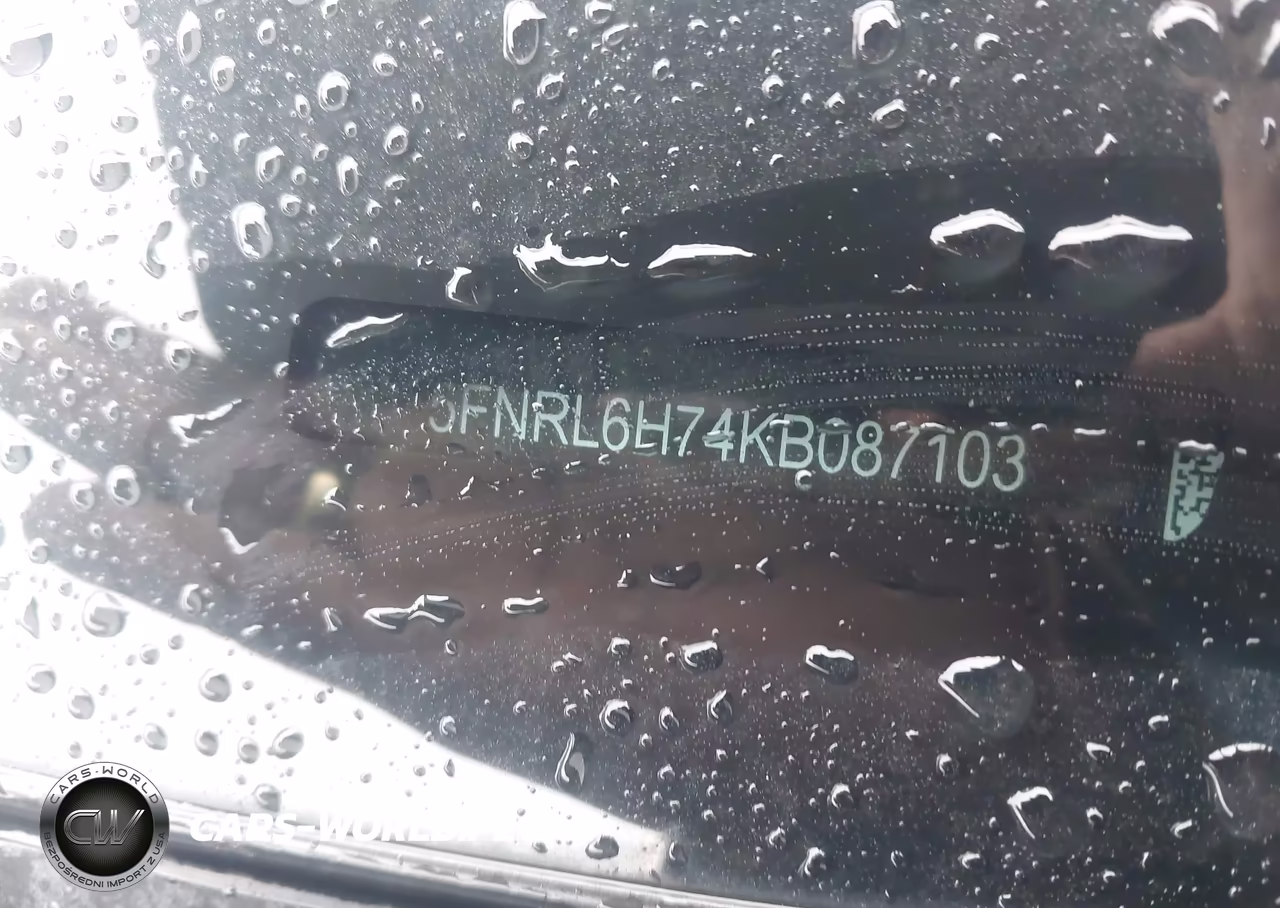 2019 Honda Odyssey Ex-L VIN:5FNRL6H74KB087103 - 17