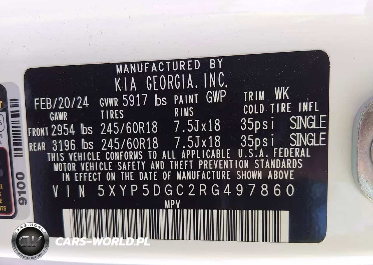 2024 Kia Telluride Sx Prestige X-Pro VIN:5XYP5DGC2RG497860 - 9
