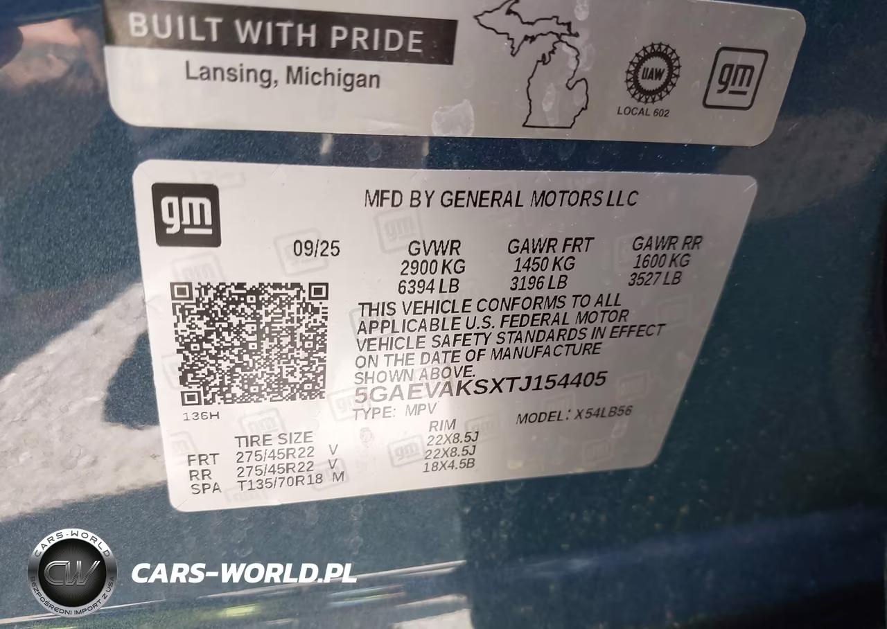 2026 Buick Enclave Preferred Fwd VIN:5GAEVAKSXTJ154405 - 9