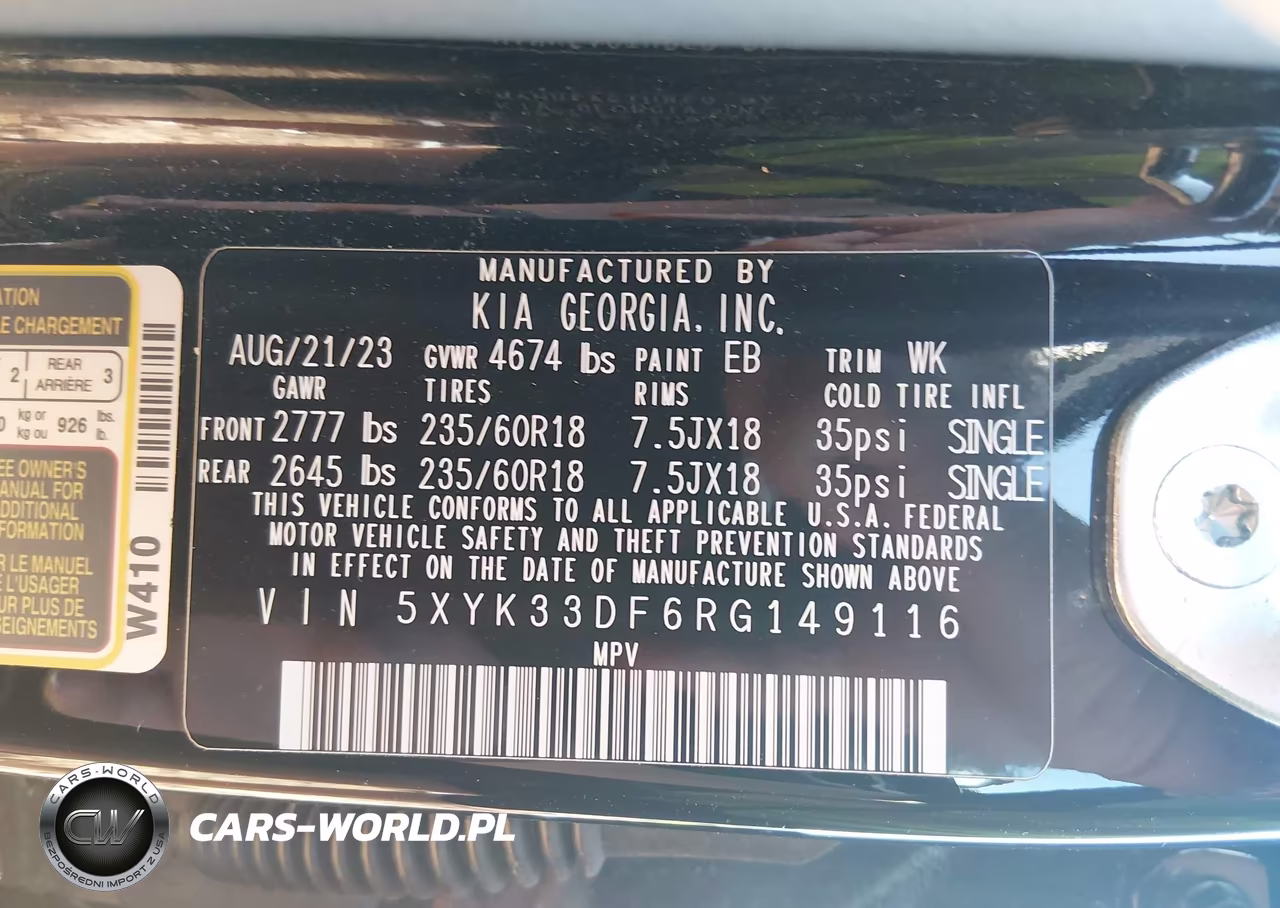 2024 Kia Sportage Ex VIN:5XYK33DF6RG149116 - 7