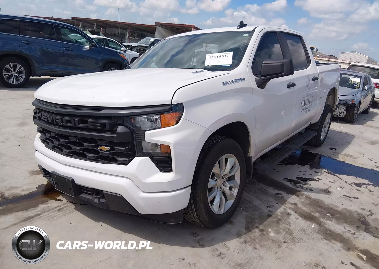 2025 Chevrolet Silverado 1500 2Wd Short Bed Custom VIN:1GCPABEK8SZ249081 - 2