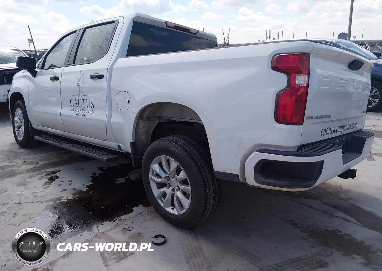2025 Chevrolet Silverado 1500 2Wd Short Bed Custom VIN:1GCPABEK8SZ249081 - 3