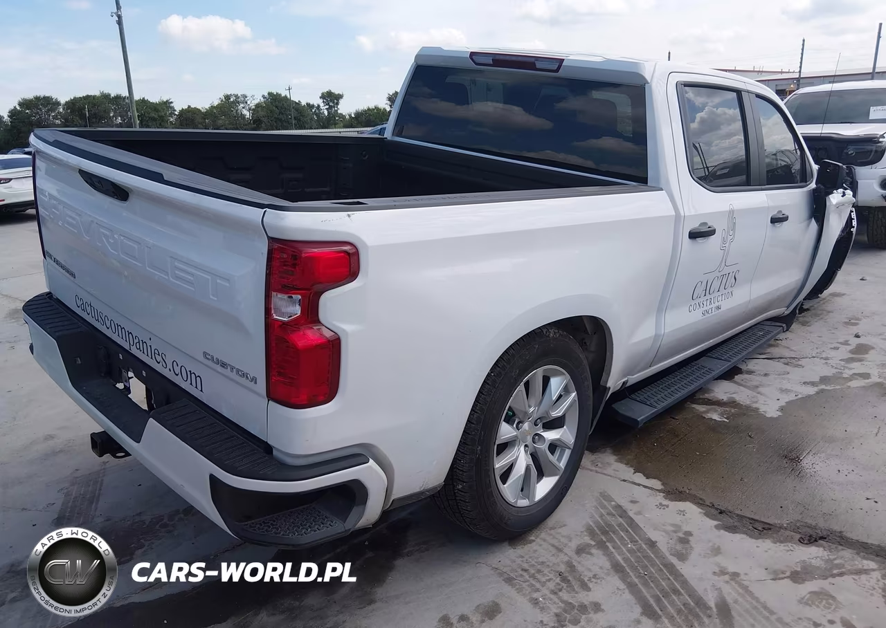 2025 Chevrolet Silverado 1500 2Wd Short Bed Custom VIN:1GCPABEK8SZ249081 - 4