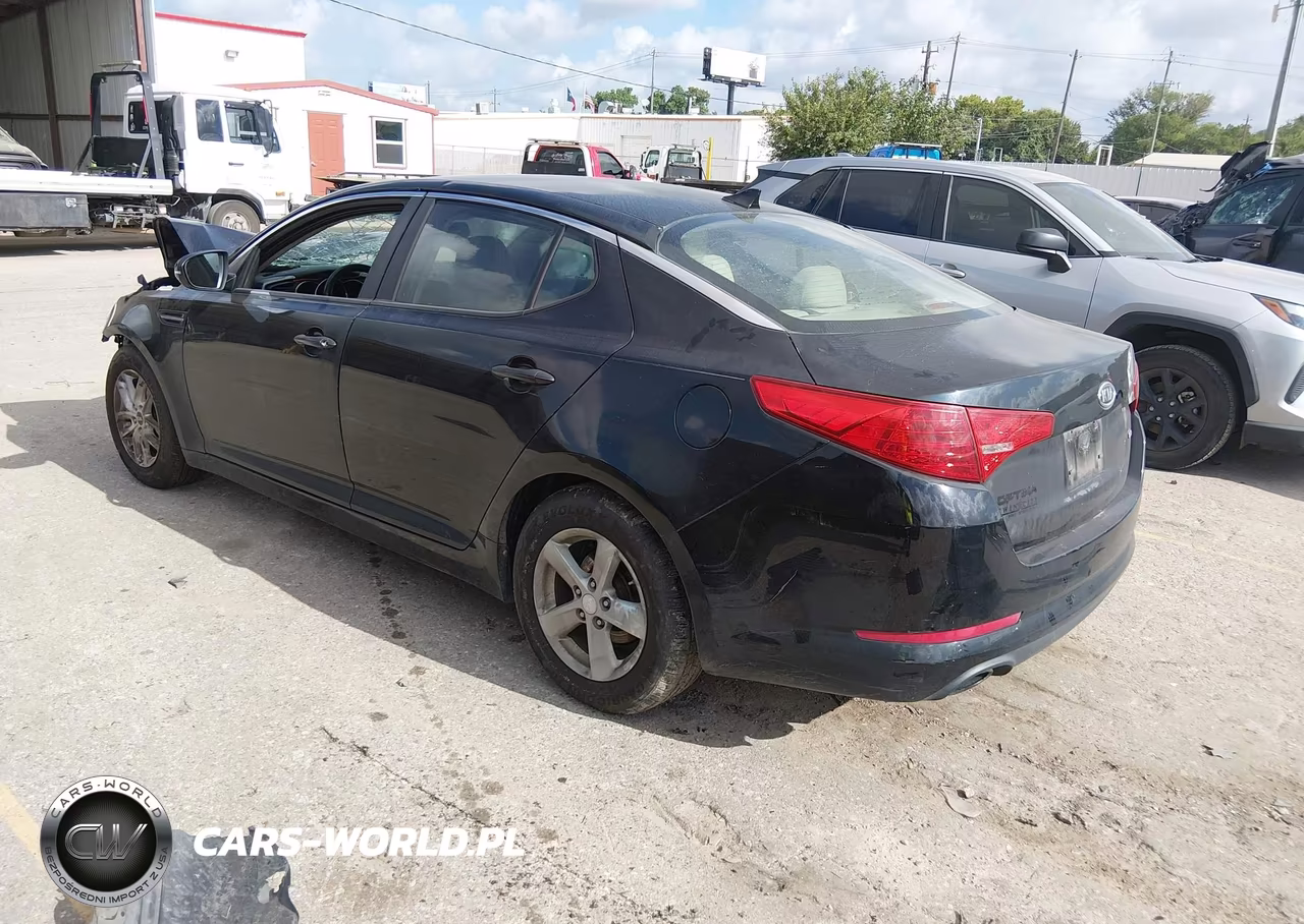 2011 Kia Optima Lx VIN:KNAGM4A76B5051625 - 3